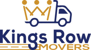 Kings Row Movers' logo featuring a stylized moving truck.